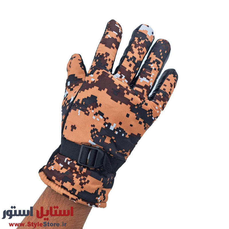 دستکش موتورسواری مدل کامپیوتری کد 1016