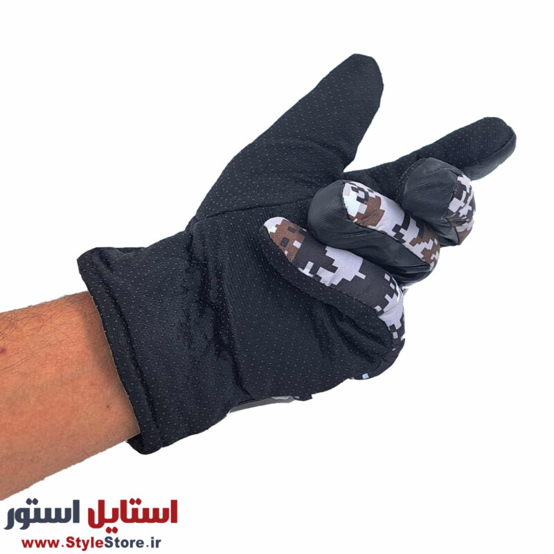 دستکش موتورسواری مدل کامپیوتری کد 1016