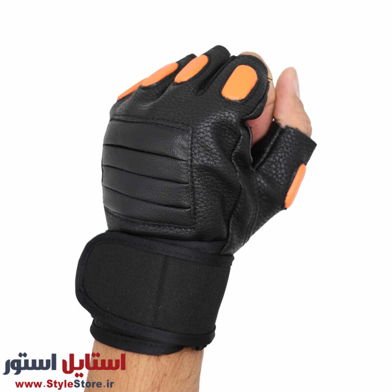 دستکش بدنسازی مدل کلاب