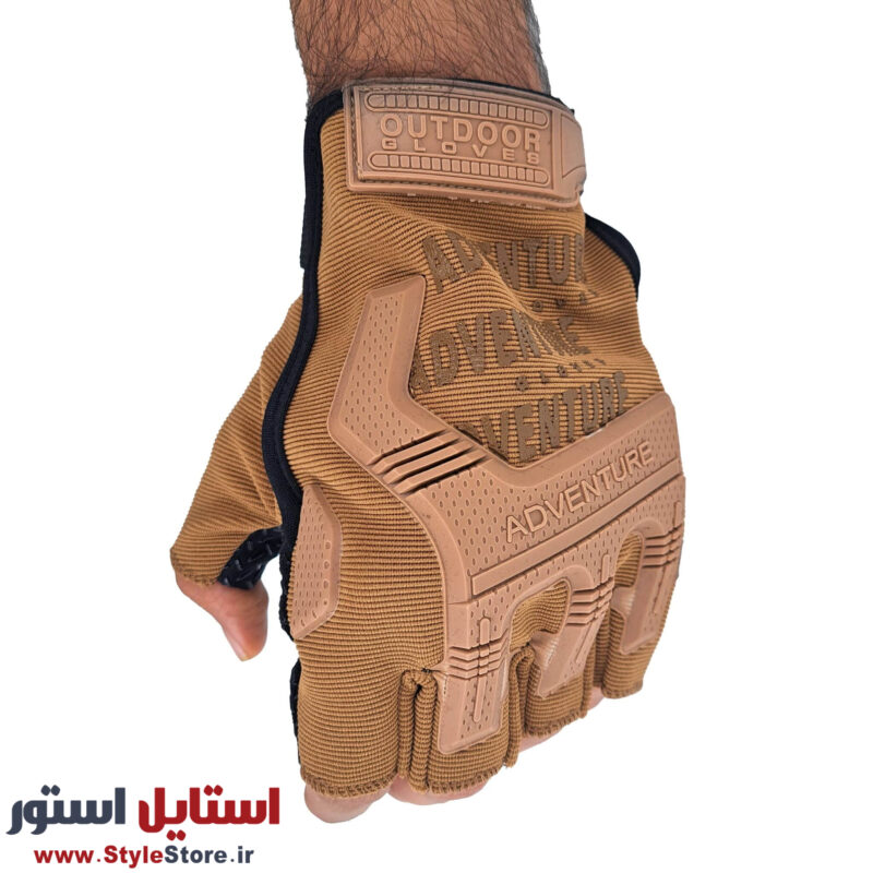 دستکش موتورسواری نیم انگشت مدل MECHANIXWEAR کد 1030