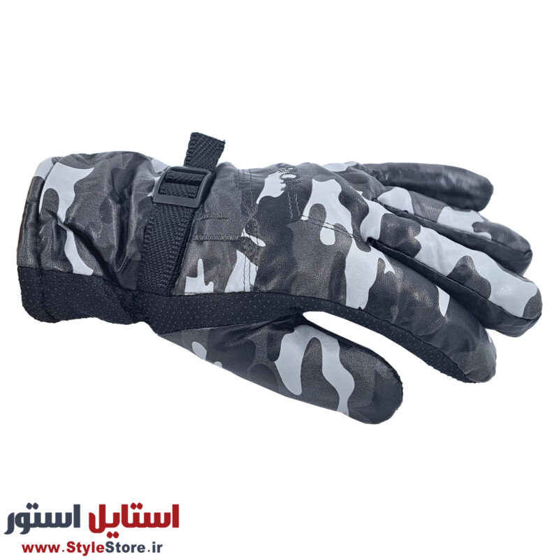 دستکش موتورسواری مدل چریکی طرح FASHION کد 1020