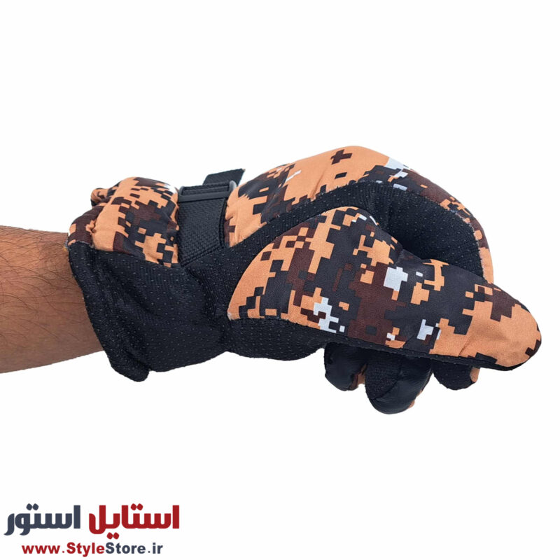 دستکش موتورسواری مدل کامپیوتری کد 1016