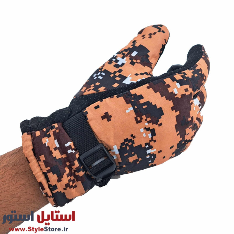 دستکش موتورسواری مدل کامپیوتری کد 1016