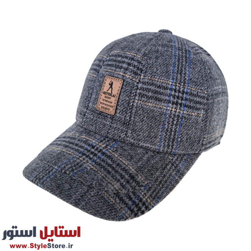 کلاه مردانه مدل 4k رنگ خاکستری