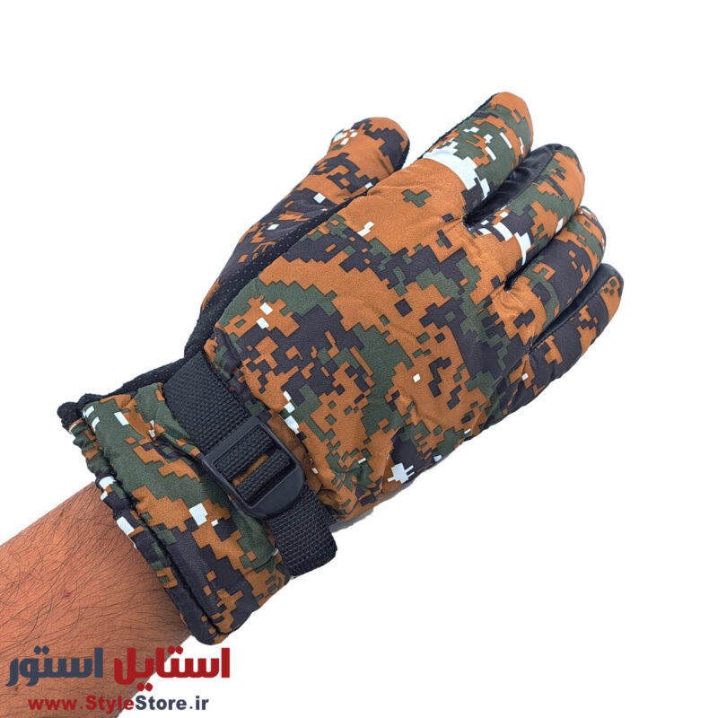 دستکش موتورسواری مدل کامپیوتری کد 1016