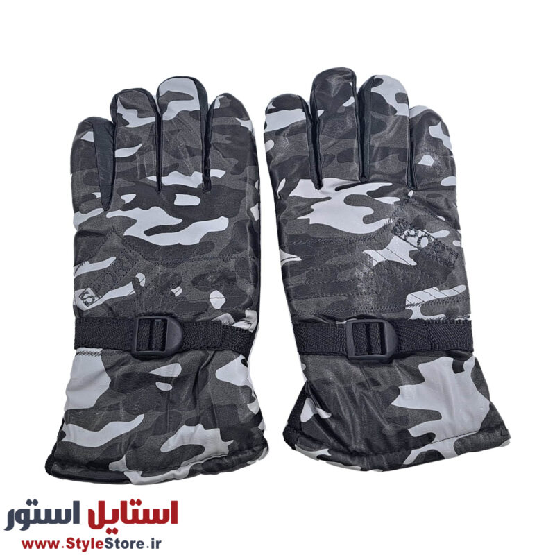 دستکش موتورسواری مدل SPORT-ORIB طرح چریکی کد 1019
