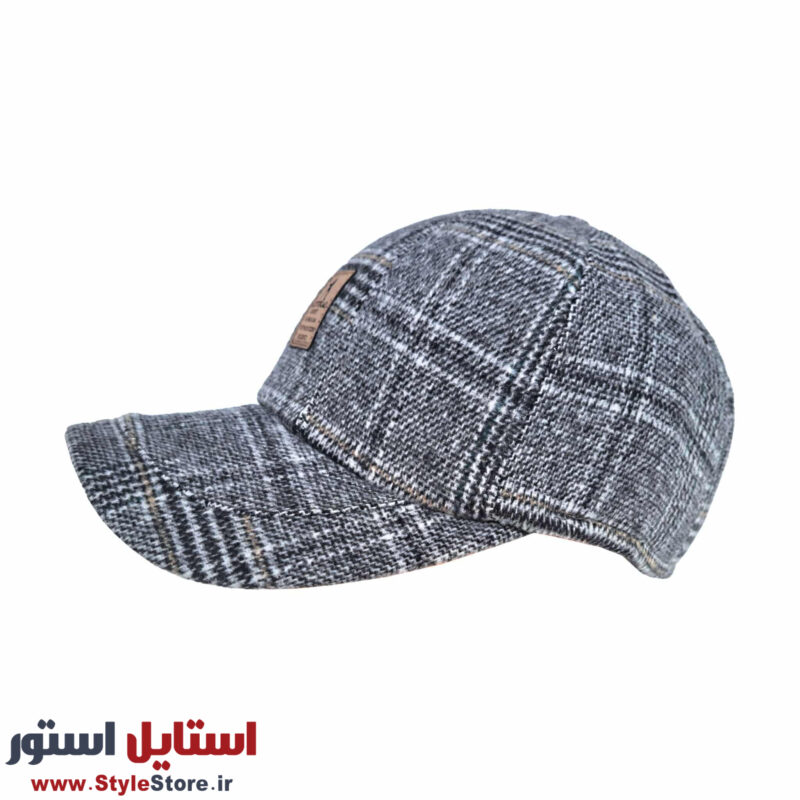 کلاه مردانه مدل 4k رنگ طوسی