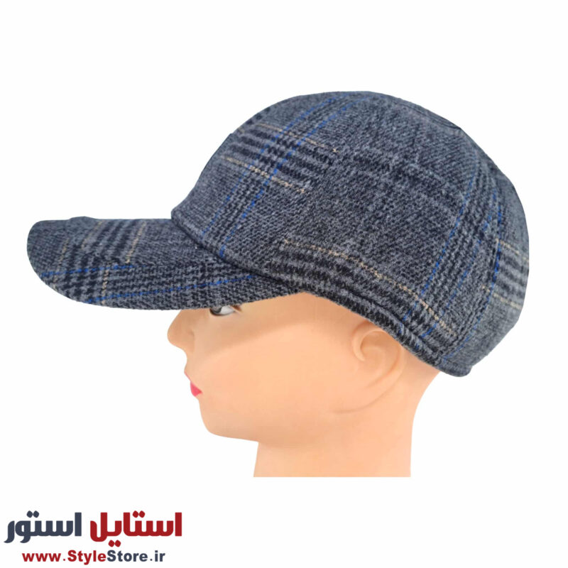 کلاه مردانه مدل 4k رنگ خاکستری