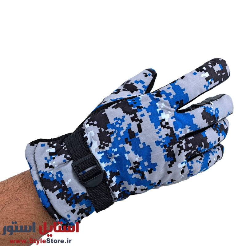 دستکش موتورسواری مدل کامپیوتری کد 1016