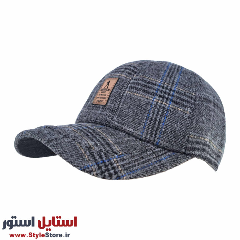 کلاه مردانه مدل 4k رنگ خاکستری