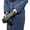 دستکش چرمی زنانه کد LIN-PA02