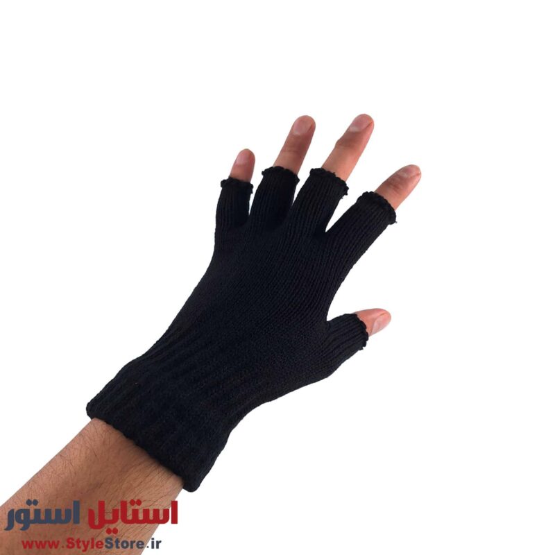 دستکش بافتنی مردانه مدل SELEFON کد 1095