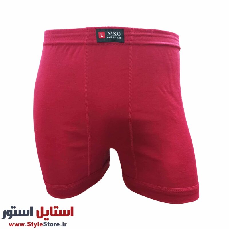 شورت مردانه نیکو پادار رنگ تیره