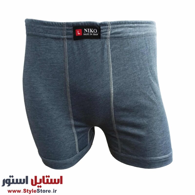 شورت مردانه نیکو پادار رنگ تیره