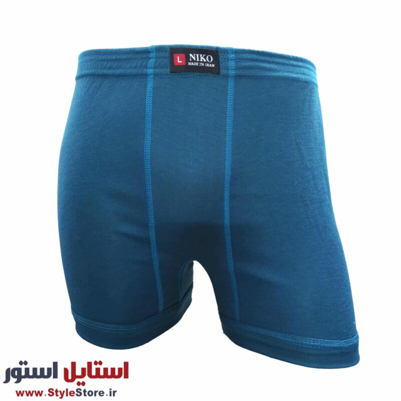شورت مردانه نیکو پادار رنگ تیره