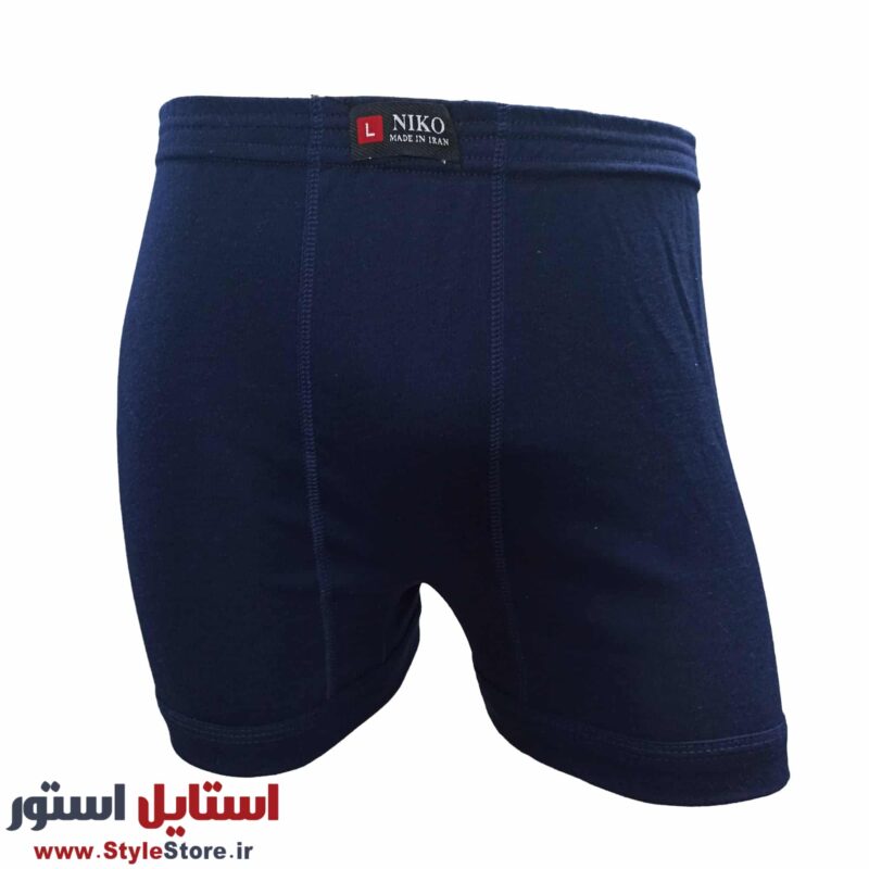 شورت مردانه نیکو پادار رنگ تیره
