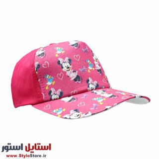 کلاه کپ دخترانه طرح میکی موس کد 51638