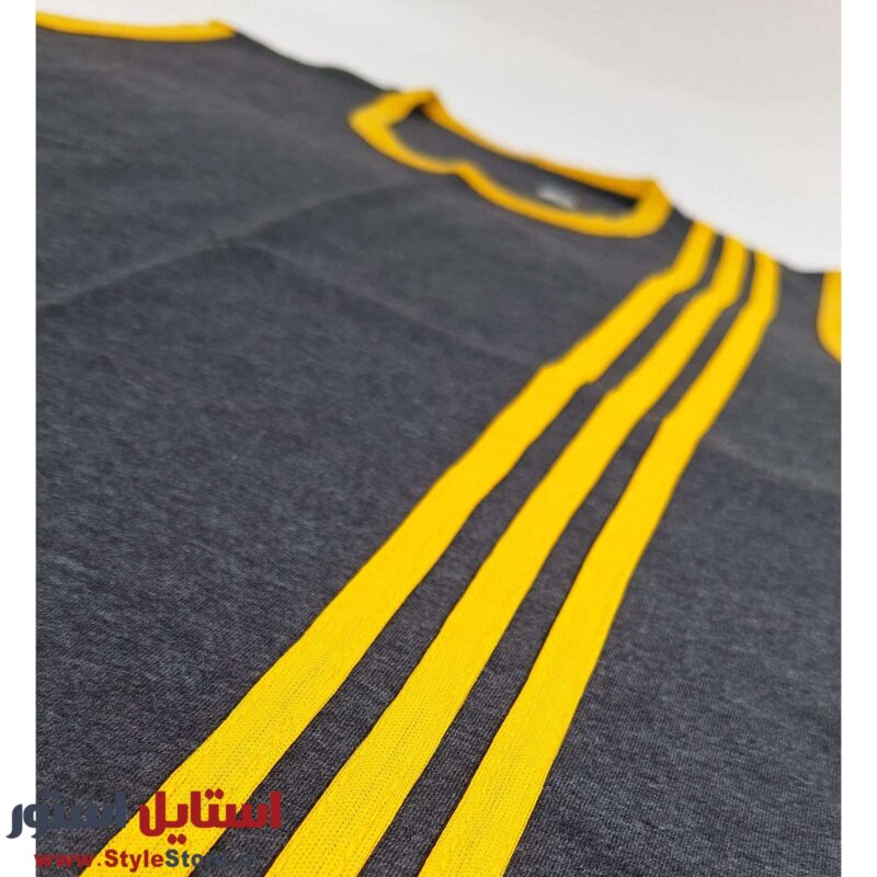 ست تاپ و شلوارک مردانه صدر مدل ZA رنگ خاکستری