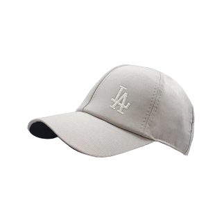 کلاه کپ بچگانه مدل LA رنگ خاکی
