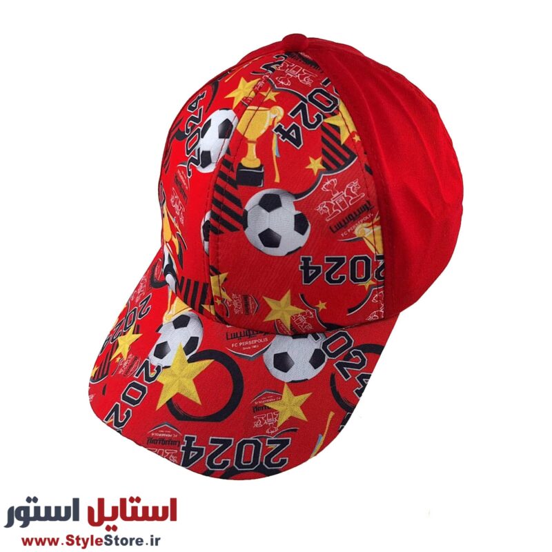 کلاه کپ پسرانه مدل پرسپولیس کد 1128
