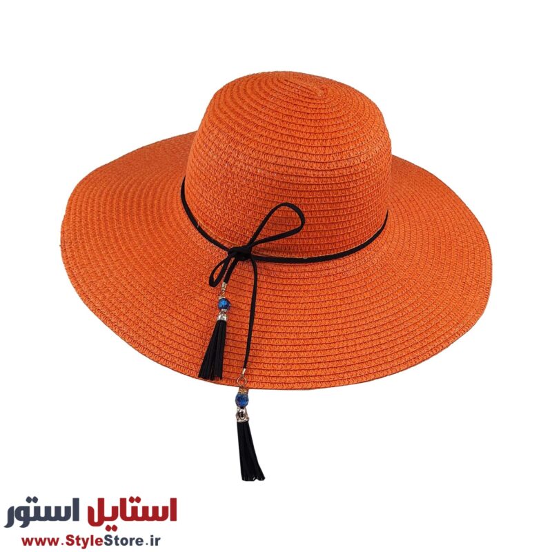 کلاه آفتابگیر مدل ساحل نگینی کد 1140