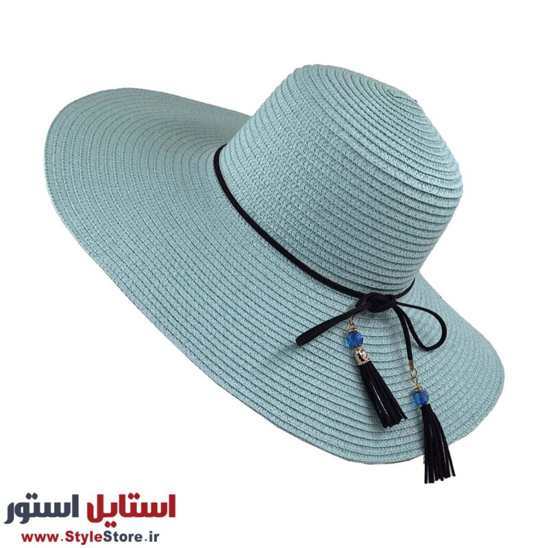 کلاه آفتابگیر مدل ساحل نگینی کد 1140