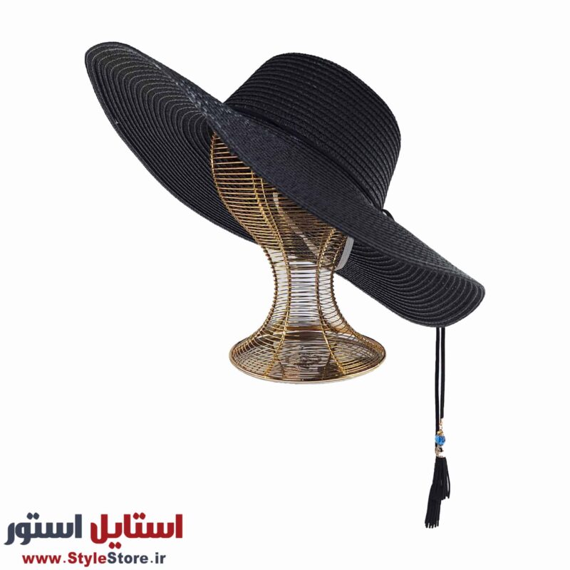 کلاه آفتابگیر مدل ساحل نگینی کد 1140