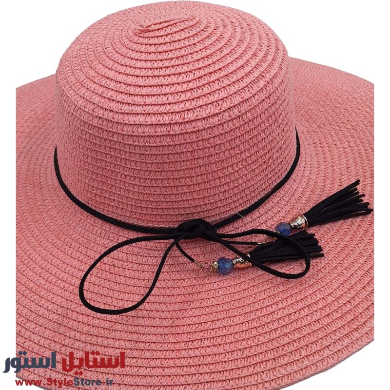 کلاه آفتابگیر مدل ساحل نگینی کد 1140