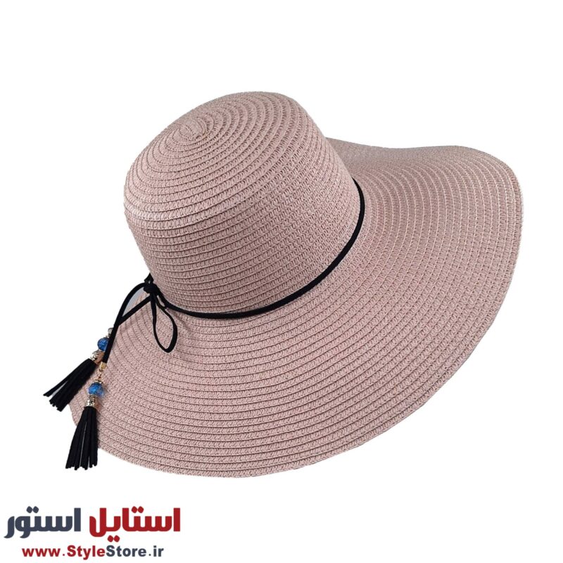 کلاه آفتابگیر مدل ساحل نگینی کد 1140