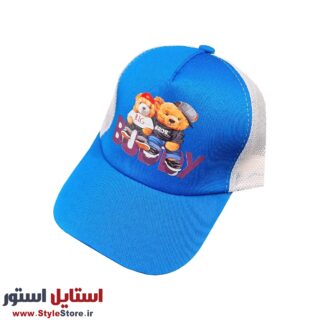 کلاه کپ بچگانه مدل BDDY کد 1181 رنگ آبی