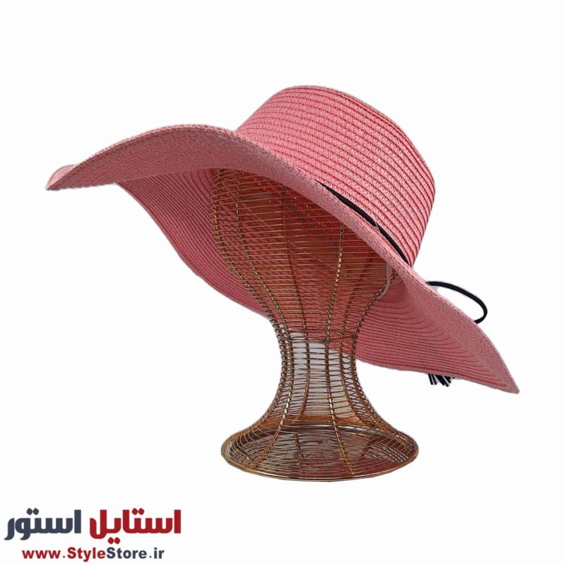 کلاه آفتابگیر مدل ساحل نگینی کد 1140