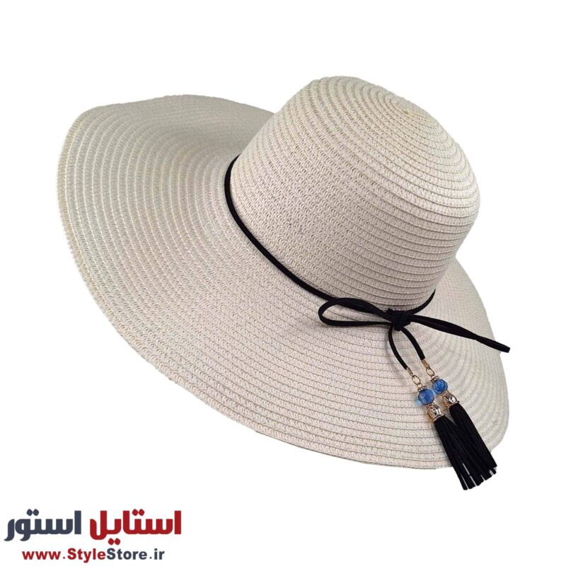 کلاه آفتابگیر مدل ساحل نگینی کد 1140