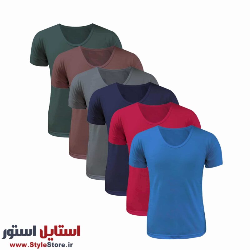 زیرپوش آستین دار مردانه نیکو کد 555 مجموعه 6 عددی