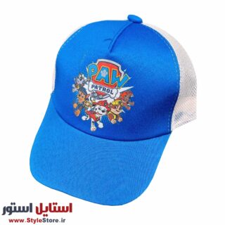کلاه کپ بچگانه مدل سگ نگهبان کد 1183 رنگ آبی