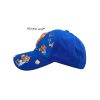 کلاه کپ پسرانه مدل خرس برجسته کد 1143 رنگ آبی