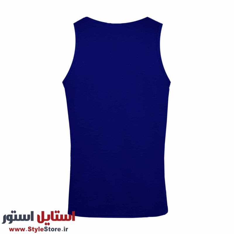 زیرپوش رکابی مردانه حریر تن پوش مدل سوپر پنبه رنگ آبی