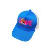 کلاه کپ بچگانه مدل LOVE کد 1178 رنگ آبی