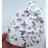 کلاه آفتابگیر بچگانه طرح گل کد 1292 رنگ سفید