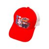 کلاه کپ بچگانه مدل پلیس کد 1218 رنگ قرمز