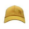 کلاه کپ بچگانه مدل NY رنگ زرد