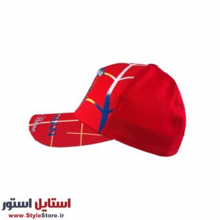 کلاه کپ پسرانه مدل مرد عنکبوتی کد 1131 رنگ قرمز