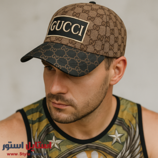کلاه کپ گوچی چرمی کد 1335
