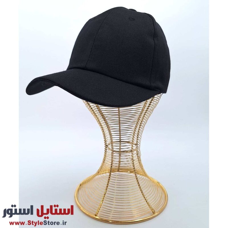کلاه کپ مدل ساده کتان کد 1356