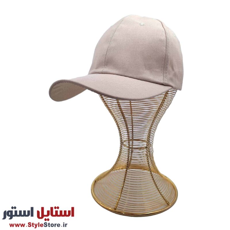 کلاه کپ مدل ساده کتان کد 1356