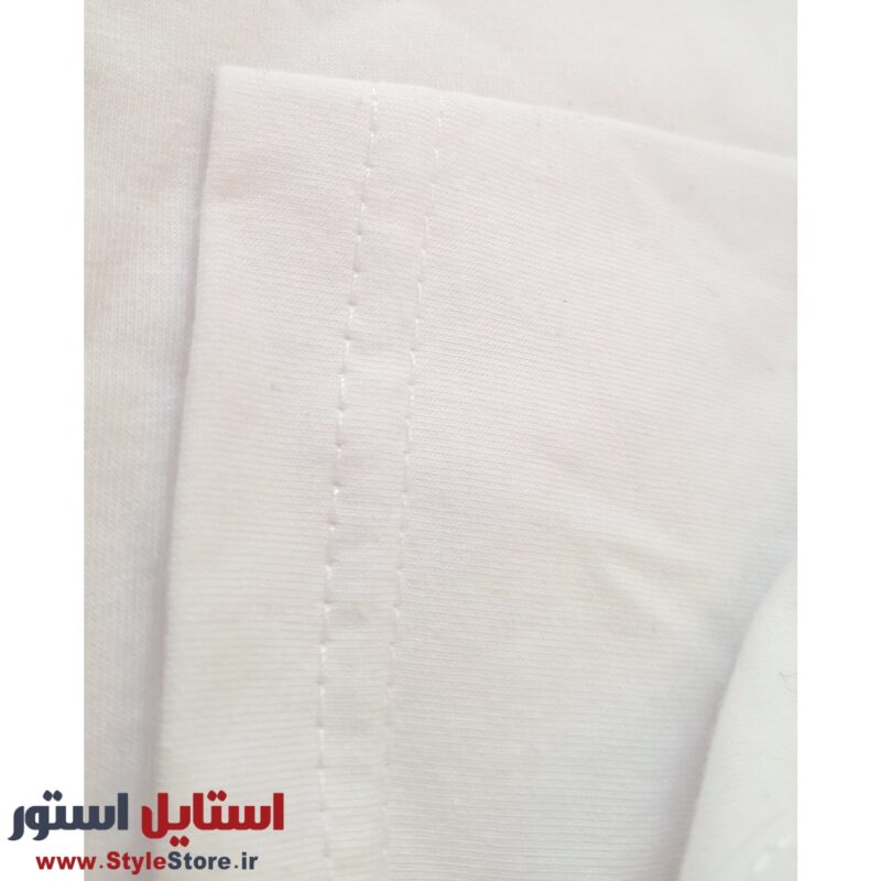 زیرپوش آستین حلقه ای مردانه گرشا مدل سوپر پنبه رنگ سفید