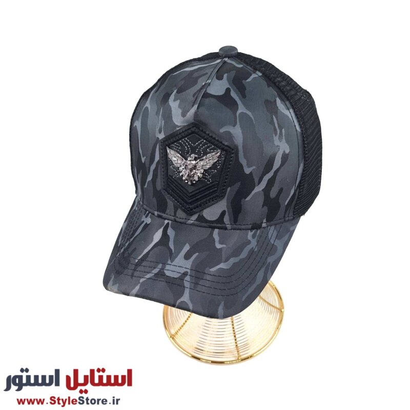 کلاه کپ مدل عقاب فلزی کد 1332