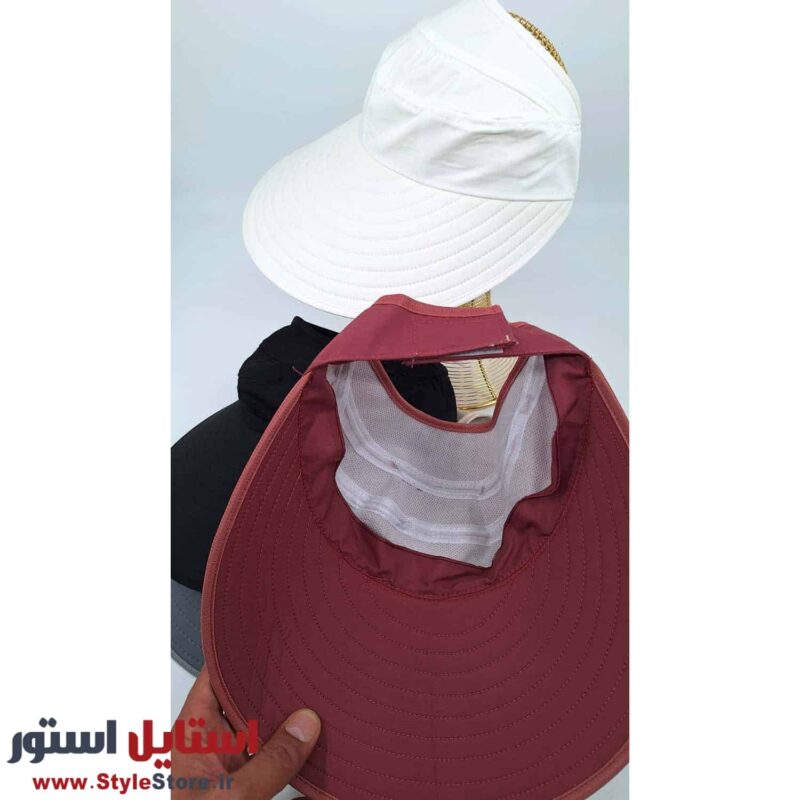 کلاه آفتابگیر مدل نقاب کد 1345