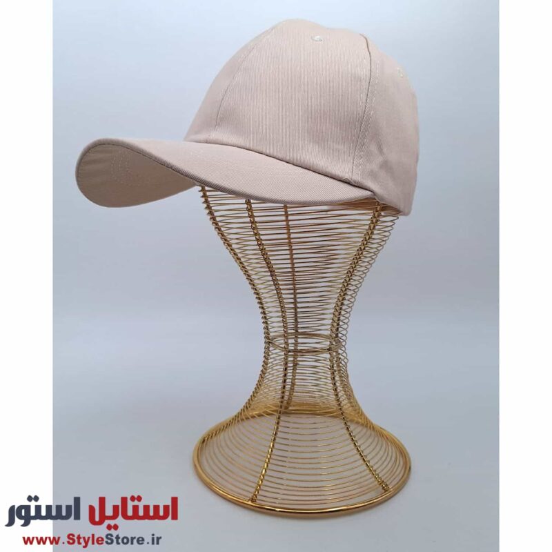 کلاه کپ مدل ساده کتان کد 1356