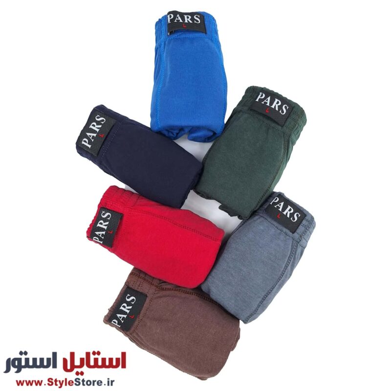 شورت مردانه پارس مدل TIRE مجموعه 6 عددی