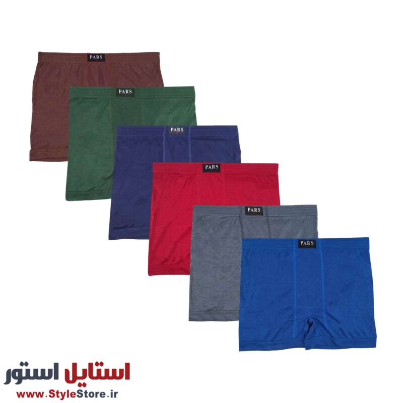 شورت مردانه پادار پارس رنگ تیره